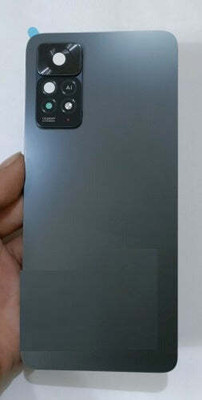 SPAREWARE Spareware Redmi Note 11 Pro Plus : Black (With Camera Lens) Back Panel(Black)