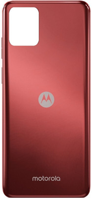 LEISURELIC MOTOROLA MOTO G32 WITH PROPER LOGO Back Panel(RED)