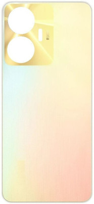 SRaccessories Realme C55 Back Panel(Gold)