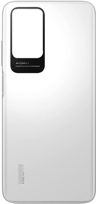 KezeMize Xiaomi Redmi Note 10 Prime (with Proper Logo) Back Panel(White)