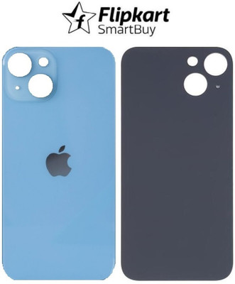 Flipkart SmartBuy Apple iPhone 14 Premium Quality (Glass) Back Panel(Blue)