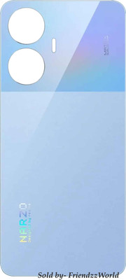 Unique4Ever realme Narzo N55 (Prime Blue) Back Panel(Prime Blue)