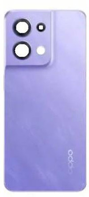 Sandreezz OPPO Reno 8 (5G) (with Proper Logo) Back Panel(Iris Purple)
