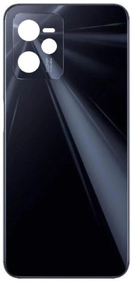 pentoomart Realme Rear original bettery cover back Panel body for realme C35 Back Panel(Glowing Black)