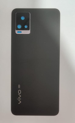 FixHub VIVO V20 PRO 5G BACK GLASS COMPATIBLE Back Panel(BLACK)