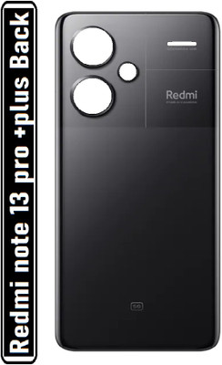 AL HAYY TRADERS Redmi note 13 pro +plus Back Panel(BLACK)