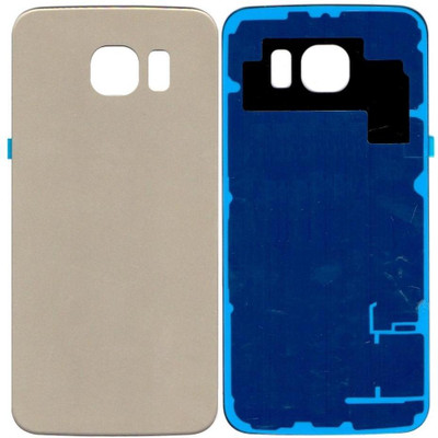Kraze4blaze Samsung Galaxy S6 (With Proper Logo) Back Panel(Gold Platinum)