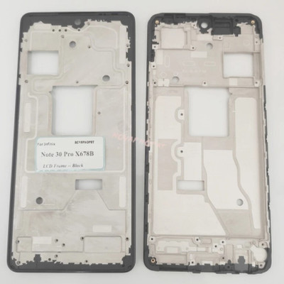 Kraze4blaze Infinix X678 (Original Front Housing LCD Frame) Front Panel(Black)