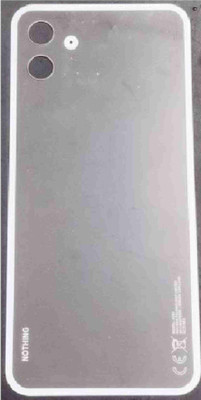 HNVIEW NOTHING PHONE 1 BACK PANEL COMPATIBLE AND WITH OUT CAMERA LENSS BACK GLASS Back Panel(White)