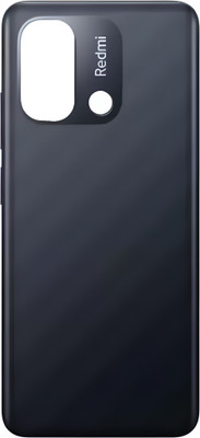 SRaccessories Redmi 12C Back Panel(Black)