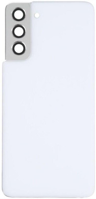 SPAREWARE Samsung Samsung Galaxy S21 -White (WITH CAMERA LENS) Back Panel(White)