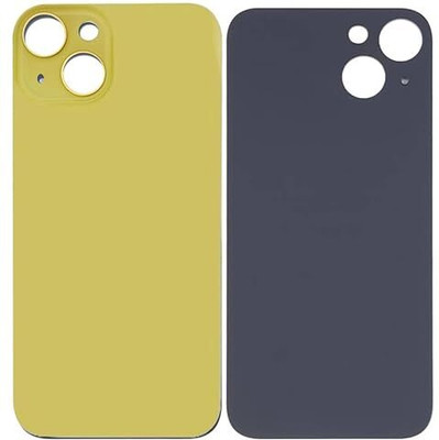 AAA Spares For iPhone 14 Plus Back Glass Back Panel(Yellow)