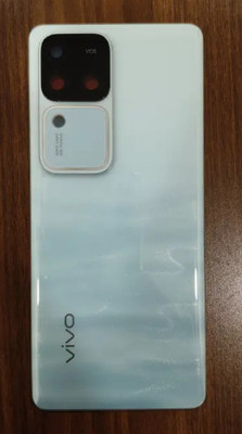 KezeMize Vivo V30 Pro (Best Quality)(With Camera Lens)(With Proper Logo) Back Panel(Bloom White)