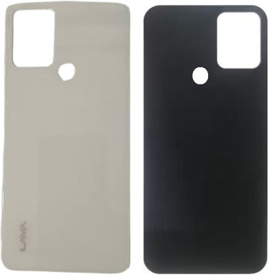 Sandreezz Lava Blaze 4G (Glass) (Best Quality) (with Proper Logo) Back Panel(White)