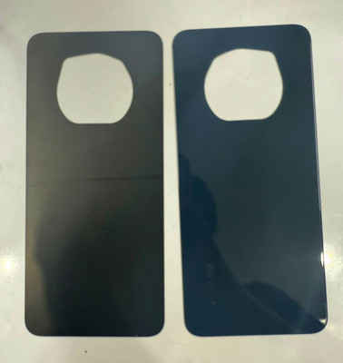 HNVIEW LAVA YUVA 5G BACK GLASS PANEL WITH LOGO AND COMAPTIBLE Back Panel(Blue)
