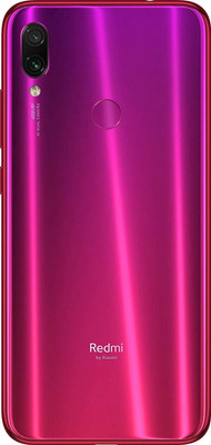 Flipkart SmartBuy Redmi Note 7 Pro Glass Back Panel(Nablua Red)