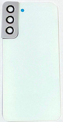 Hynaty SAMSUNG GALAXY S22 PLUS 5G (WHITE) WITH CAMERA LENS GLASS Back Panel(WHITE)