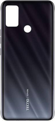 Kraze4blaze Tecno Tecno Spark 6 Air (KE6) Back Panel(Black)