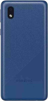 SRaccessories Samsung A01 Core Back Panel(Blue)