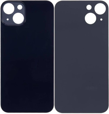 imbi Apple iPhone 13 Mobile Phone Panel Replacement Back Glass Body Back Panel(Black)