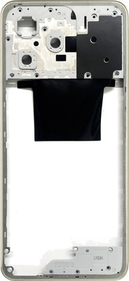 HQP for Realme Narzo N53 ( RMX3761 ) - [ With Volume Key and Network Strips ] Middle frame bezel Chassis Ring Digitizer Panel(Gold)