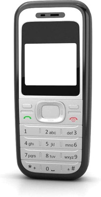 HS Enterprises NOKIA 1200 BODY FROUNT & BACK 1200 BODY FROUNT & BACK Front & Back Panel(BLACK)