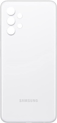 Sandreezz Samsung Galaxy A32 (4G) (with Proper Logo) Back Panel(Awesome White)
