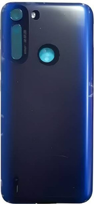 SRaccessories Motorola One Fusion Back Panel(Deep Sapphire Blue)