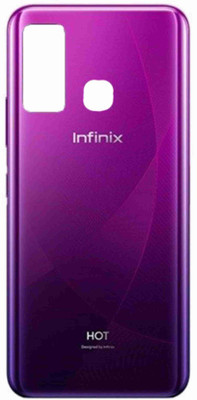 HNVIEW Infinix Hot 9 / hot 9 pro x655 original and comaptible come with side key buttons Back Panel(Purple)