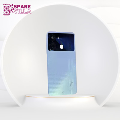 Sparevilla ITEL P40 Back Door Glass Replacement Mobile Back Panel(blue)