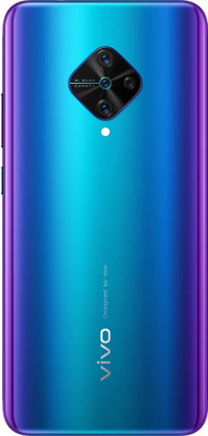 HQP for Vivo S1 Pro ( 1920, PD1945F_EX, 1920_20 ) [ With Volume Keys and Camera Lens ] Battery Back Door Replacement Back Panel(Blue)