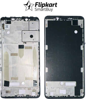 Flipkart SmartBuy Nokia 3.1 Plus Front Housing LCD Frame Bezel Plate Front Panel(Black)