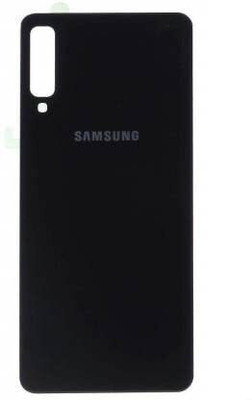 SPAREWARE SAMSUNG Back Door Panel Back Glass Body Panel For Galaxy A7 2018 -Black Back Panel(Black)