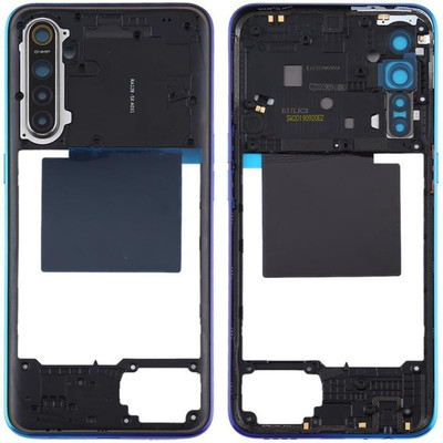 Flipkart SmartBuy Realme X2 Middle Frame Bezel Plate Back Panel(Blue)