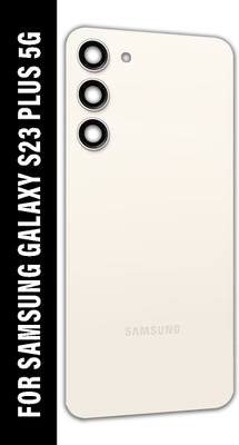 SUFO Samsung Galaxy S23+ Plus 5G Back Panel(Cream)
