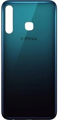 SRaccessories Infinix Hot 8 (X650) Back Panel(Blue)