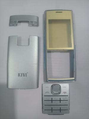 HS Enterprises nokia x200 body frount & back x200 body frount & back Front & Back Panel(silver)