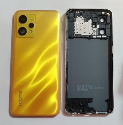 AAA Spares For Realme 9 (4g) body housing (with Camera Lens,Midle Ring,Key) Full Panel(Yellow)