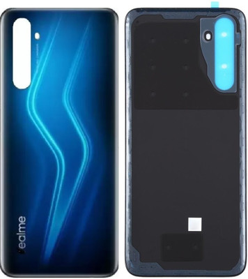 Sandreezz Realme 6 Pro (Glass) (Best Quality) (with Proper Logo) Back Panel(Lightning Blue)