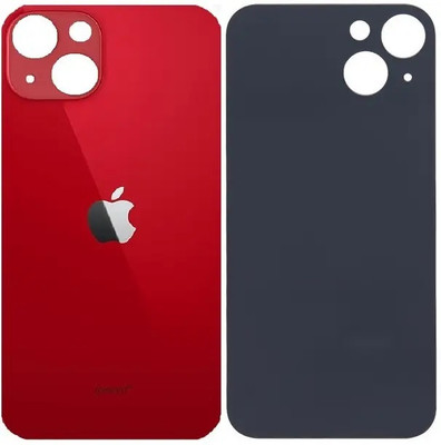Flipkart SmartBuy Apple iPhone 13 (Glass) (with Proper Logo) Premium Quality Back Panel(PRODUCT RED)