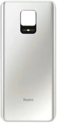 KezeMize Xiaomi Redmi Note 9 Pro (Glass) (with Proper Logo) Back Panel(Glacier White)