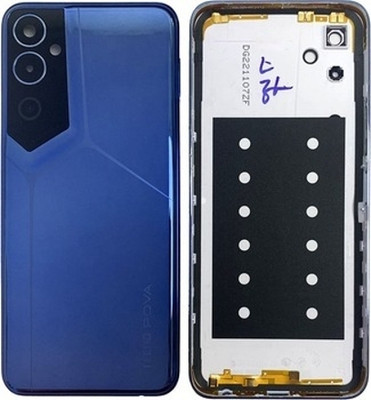 SRaccessories Tecno Pova Neo 2 (LG6) Back Panel(BLUE)