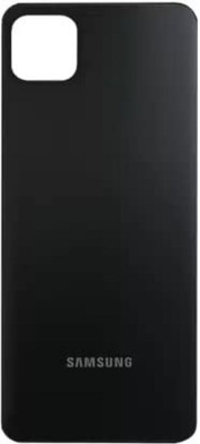 AceKing Samsung Galaxy A22 5G Back Panel(Black)