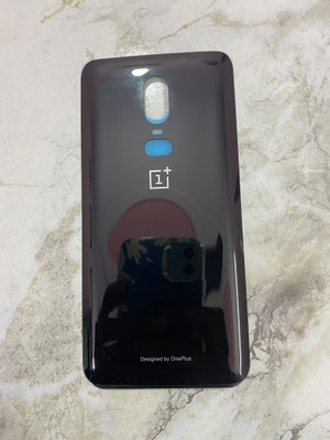 LEISURELIC ONEPLUS 6 (GLASS) Back Panel(BLACK)
