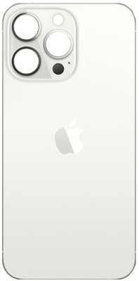 Tworld Battery Back Glass Door Replacement For Apple iPhone 13 Pro Max ( A2643, A2484, A2641, A2644, A2645 ) Back Panel(Silver)