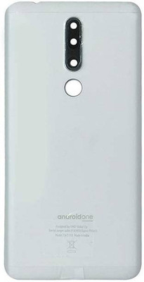 SRaccessories Nokia 3.1 Back Panel(White)