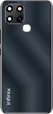 Unique4Ever Infinix Smart 6 (X6511) With Side Volume & Power Buttons Back Panel(Polar Black)