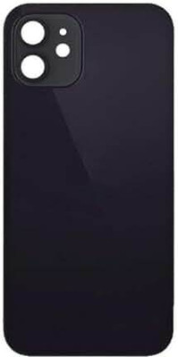 SPAREASP Iphone 12 Mini Back Panel(Black)