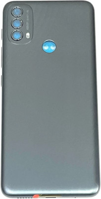 MAXOUT MOTOROLA Moto E30 (BLACK) Premium Quality Back Panel(Black)