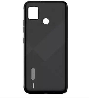 Kraze4blaze Tecno POP 5 (With Proper Logo) Back Panel(Obsidian Black)